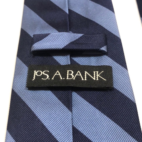 Jos. A. Bank Tie- Blue / Stripe - Picture 2 of 6